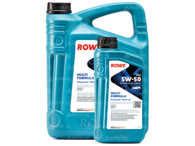 6 Liter (5L+1L) ROWE HIGHTEC MULTI FORMULA SAE 5W-50 BMW VW FIAT FORD MB RENAULT