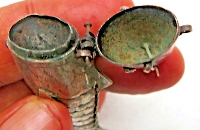 ANTIQUE ARTICULATED VICTORIAN FISH BOX SNUFF HOLDER sterling silver | eBay