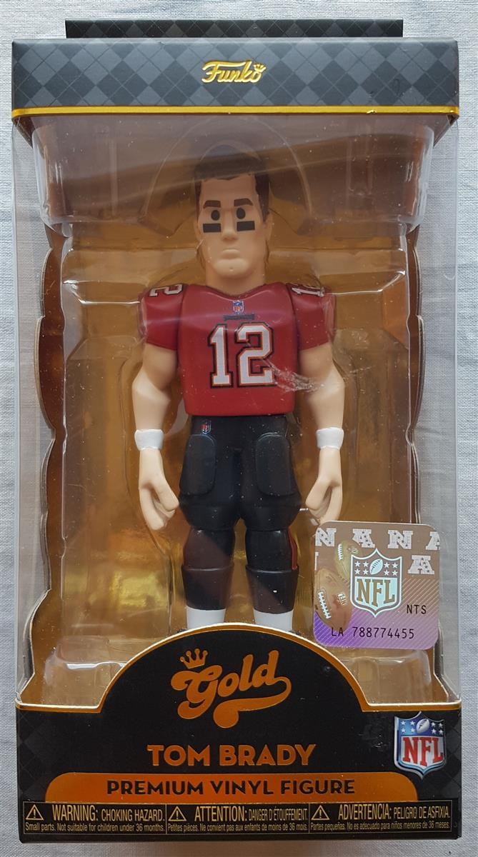Tom Brady NFL Gold Figure Funko
