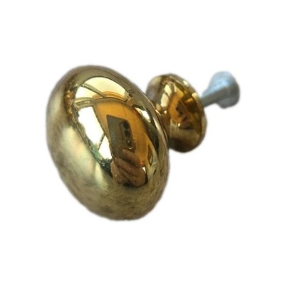 Set Of 36 Liberty Hardware 1-3/8'' Harmon Cabinet Knob in an Antique Brass Finish