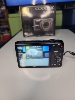 Nikon COOLPIX S6800 16MP 12X Optical Zoom Digital Camera Original Box Test Works
