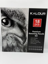 Kalour Premium Sketch Pencil Set 18 Pieces