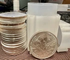 Pan American 1 OZ .999 SILVER ROUNDS TUBE OF 20 VERY COOL