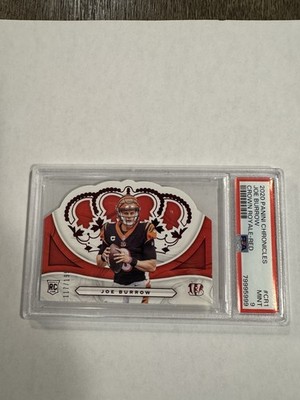 Panini 2020 Chronicles Crown Royale Joe Burrow #CR-1 Red /199 RC