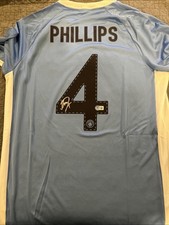 Kalvin Phillips Autographed Jersey Beckett COA Custom Manchester City