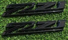 2 Pack 2019-2025 Z71 Emblem Decals Side Badges Compatible with Glossy Black