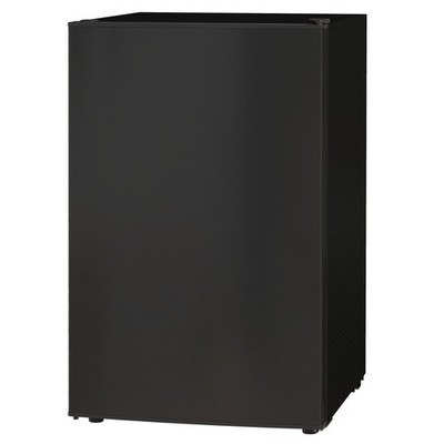4.5 Cu Ft Mini Fridge with Freezer Compact Refrigerator Reversible Door Black