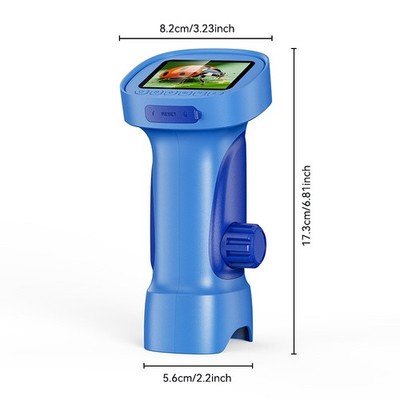 2,4 Zoll IPS Digital Mikroskop 1000x Zoom 2MP Sensor 2 Stunden Arbeitszeit