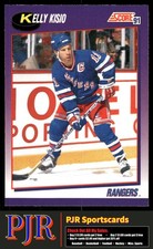 Kelly Kisio 1991-92 Score American #288 New York Rangers
