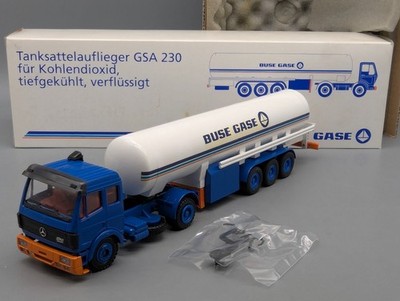 LKW Tankwagen Modell 1:50 Conrad 0061 Mercedes Benz EPS GSA 230 Buse Gase in OVP