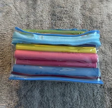 Tifara Beauty Salon Heatless Flexible Hair Rollers Curlers 42-pack 7" Soft