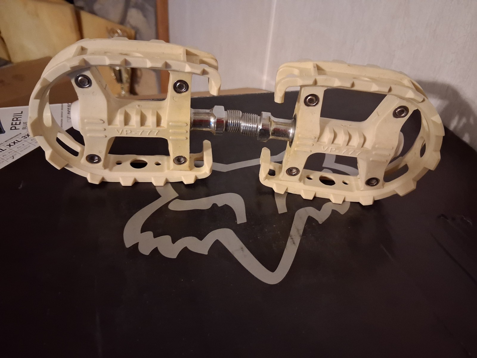 Old School BMX 9/16" NOS Victor VP-777 pedals fits 3pc Cranks Haro,Mongoose ect