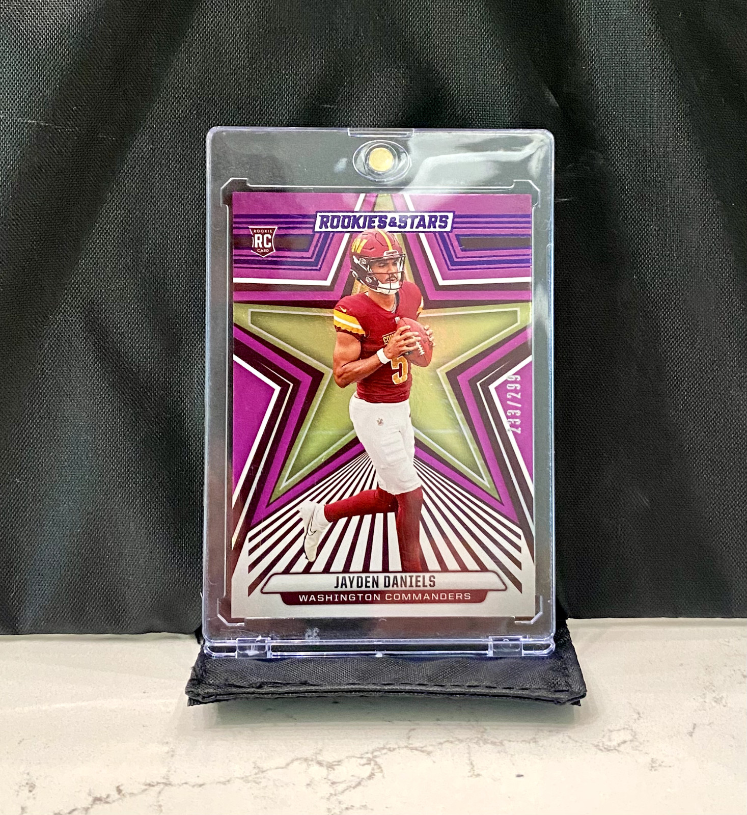 2024 Panini Rookies & Stars - Rookies Jayden Daniels #148 Purple /299 (RC)