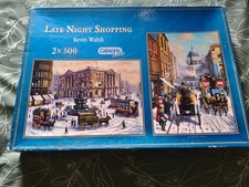 Gibsons Late Night Shopping - 2 x 500 piece Jigsaw