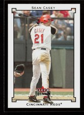 Sean Casey 2002 Fleer Premium #188 Cincinnati Reds Baseball Card