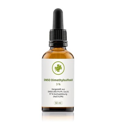 DMSO Lösung 3% 50 ml - 3% DMSO Ph. Eur. und 97% isotonische Kochsalzlösung