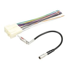 Car Radio Wiring Harness with Antenna Adapter Connector Plug Kit for 1989-2002