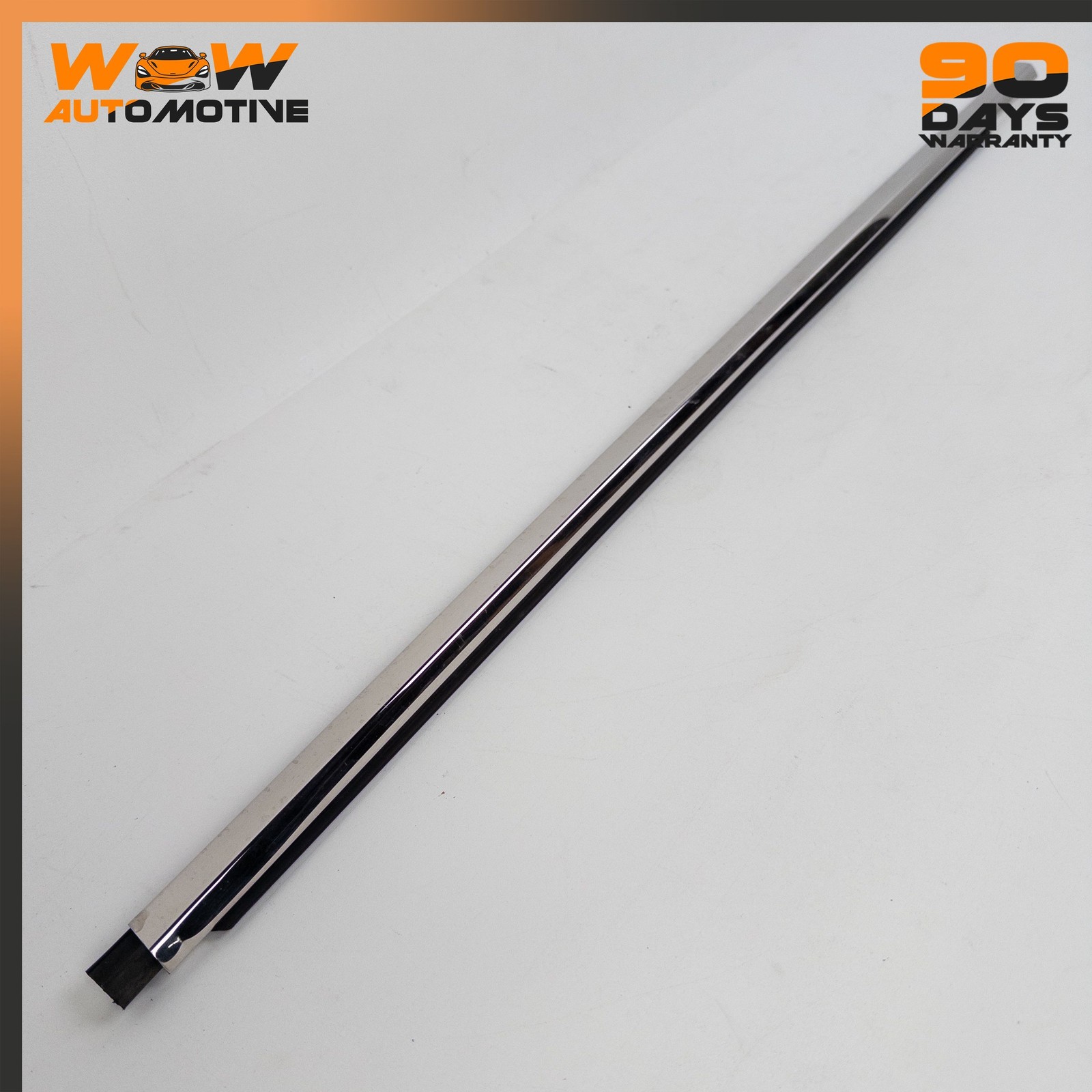 06-13 BENTLEY CONTINENTAL FLYING SPUR REAR LEFT DOOR WINDOW MOLDING TRIM SET OEM