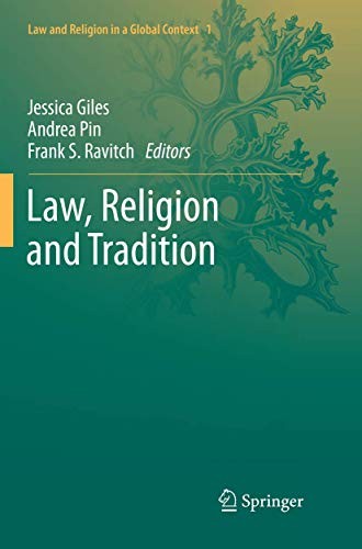 Law, Religion and Tradition (Law and Religion i. Giles, Pin, Ravitch<| - Image 4