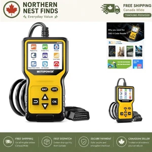 MP69033 Voiture OBD2 Scanner de code de lecteur de moteur de défaut, jaune ✅