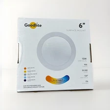 Goodlite 6.00 INCH ROUNDED DISK SELECTABLE COLOR TEMPERATURE 15W thumbnail 2