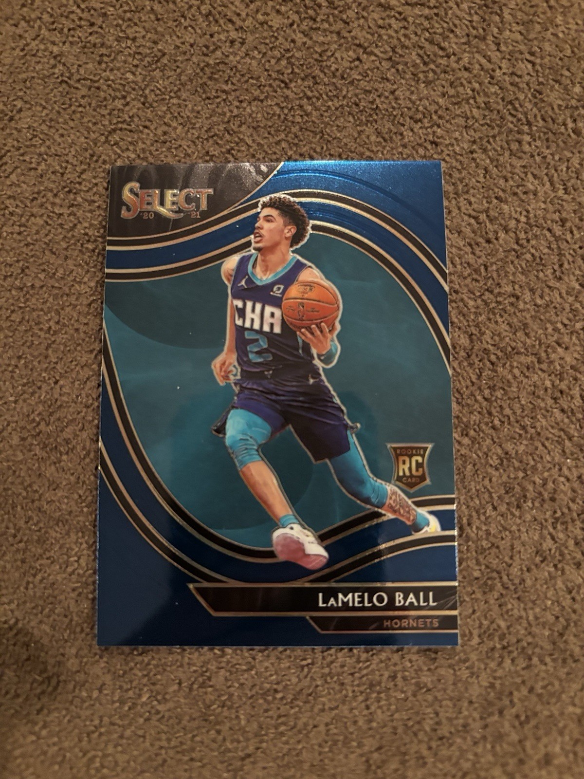 Lamelo Ball 2020-21 Select Retail Blue RC Courtside #298