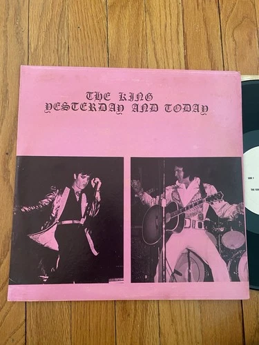 ELVIS PRESLEY THE KING YESTERDAY AND TODAY NM LP MORE ELVIS LPS FREE SHIP