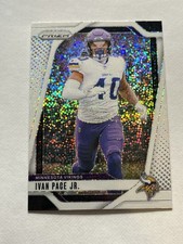 IVAN PACE JR. 2024 PANINI PRIZM WHITE SPARKLE SSP VIKINGS