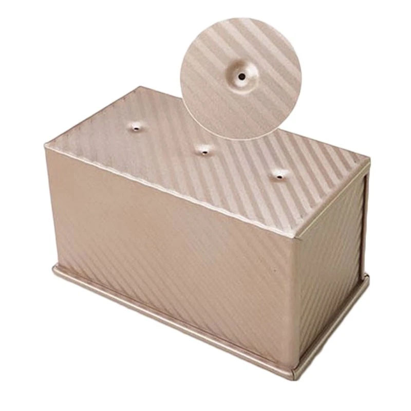 Rechteckige Laibpfanne Brotbackform Kuchen Toast Antihaft Backwerkzeug Toast Box - Bild 3 von 4