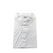 Collars & Co White Performance Dress Collar Men’s Polo Shirt Size XL Relaxed 