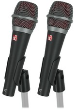  2 Se Electronics V7 Metal Dynamic Microphones Studio-Grade Supercardioid Mics