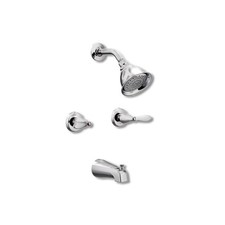 Moen Adler 2-Handle Chrome Tub and Shower Faucet 82602
