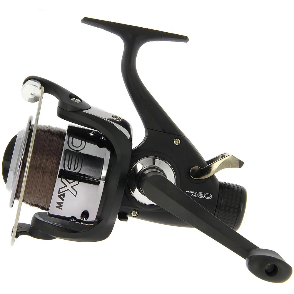 Angling Pursuits Max 60 2BB Carp Runner Reel With 10lb Line Coarse Fishing