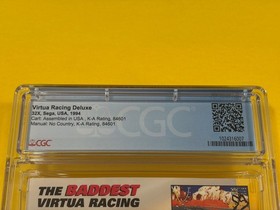 Virtua Racing Deluxe (CGC 9.2 w/ 9.4 Cart!) Sega Genesis 32X not WATA PSA VGA 😊