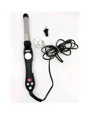 Beachwaver S1 Rotating Curling Hair Iron Black & Silver Model DV2237/S1.25 EUC! 