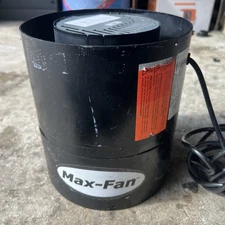 Can Fan Max Fan 10 Inch Model El 010 E2 02 Hydro 1000cfm