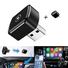 2026 USB Wireless CarPlay Adapter For iPhone Apple Wireless Dongle Plug Play NEW