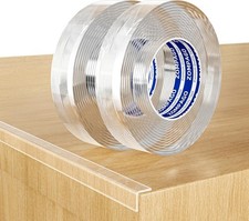2 Rolls Value Pack Clear Baby Proofing Edge Protector vs Single Roll,Total 26...