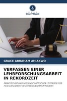 Grace Abraham Ahiakwo | Verfassen Einer Lehrforschungsarbeit In Rekordzeit