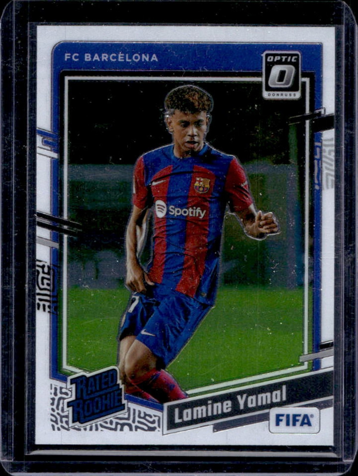 2023 Donruss Lamine Yamal Optic Rated Rookie #177 Barcelona
