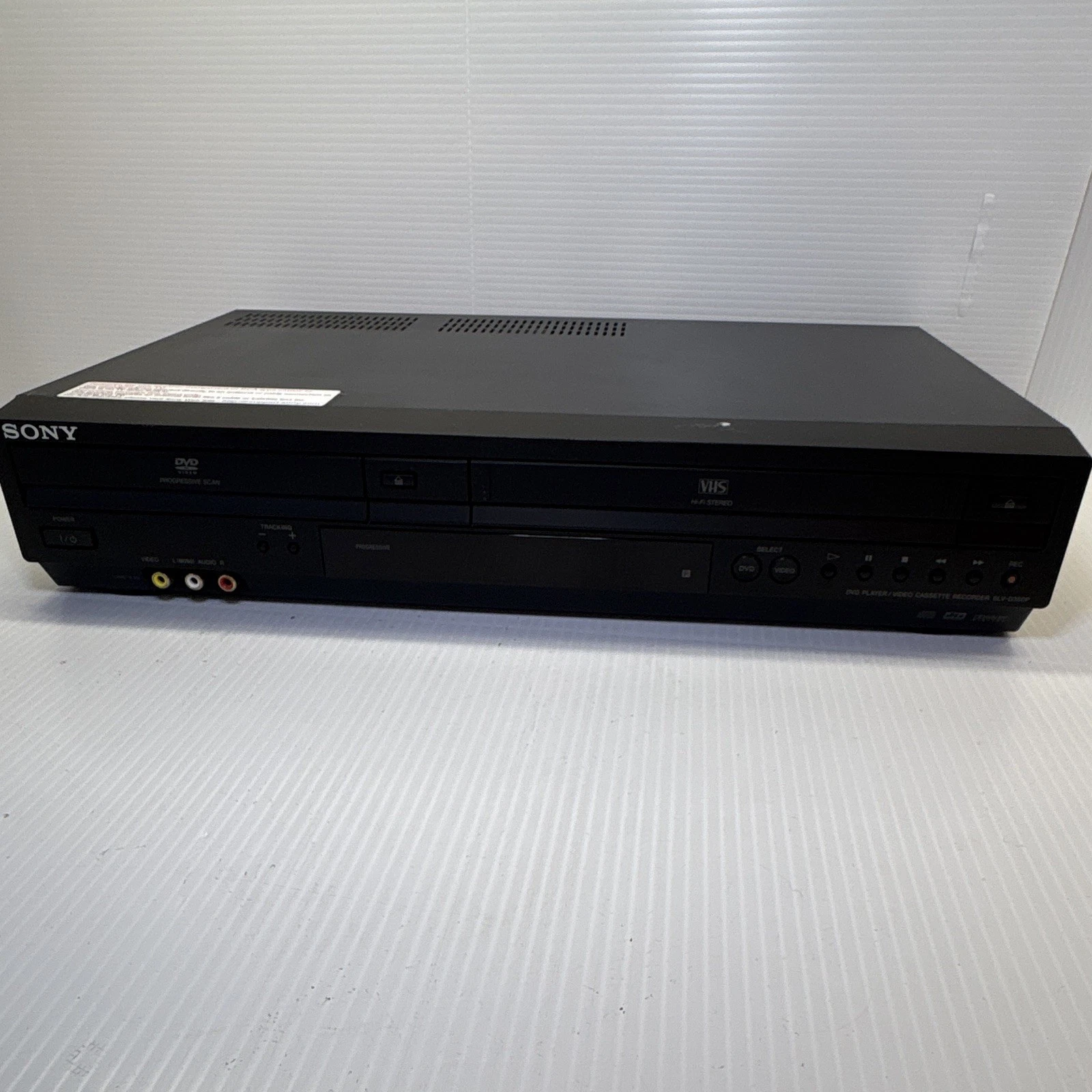 Sony SLV-D380P DVD/VHS VCR Combo Player And Aux Plays But Only Black And White