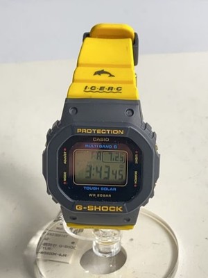 CASIO G-SHOCK GMD-W5600K-9JR ICERC Yellow Solar Men Watch Used