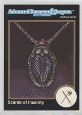 1991 TSR Advanced Dungeons & Dragons Gold Scarab of Insanity #672 08ee