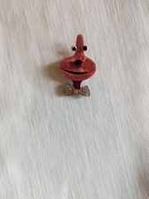 Vintage Paris designer Lea Stein Sibor French TV character  Brooch