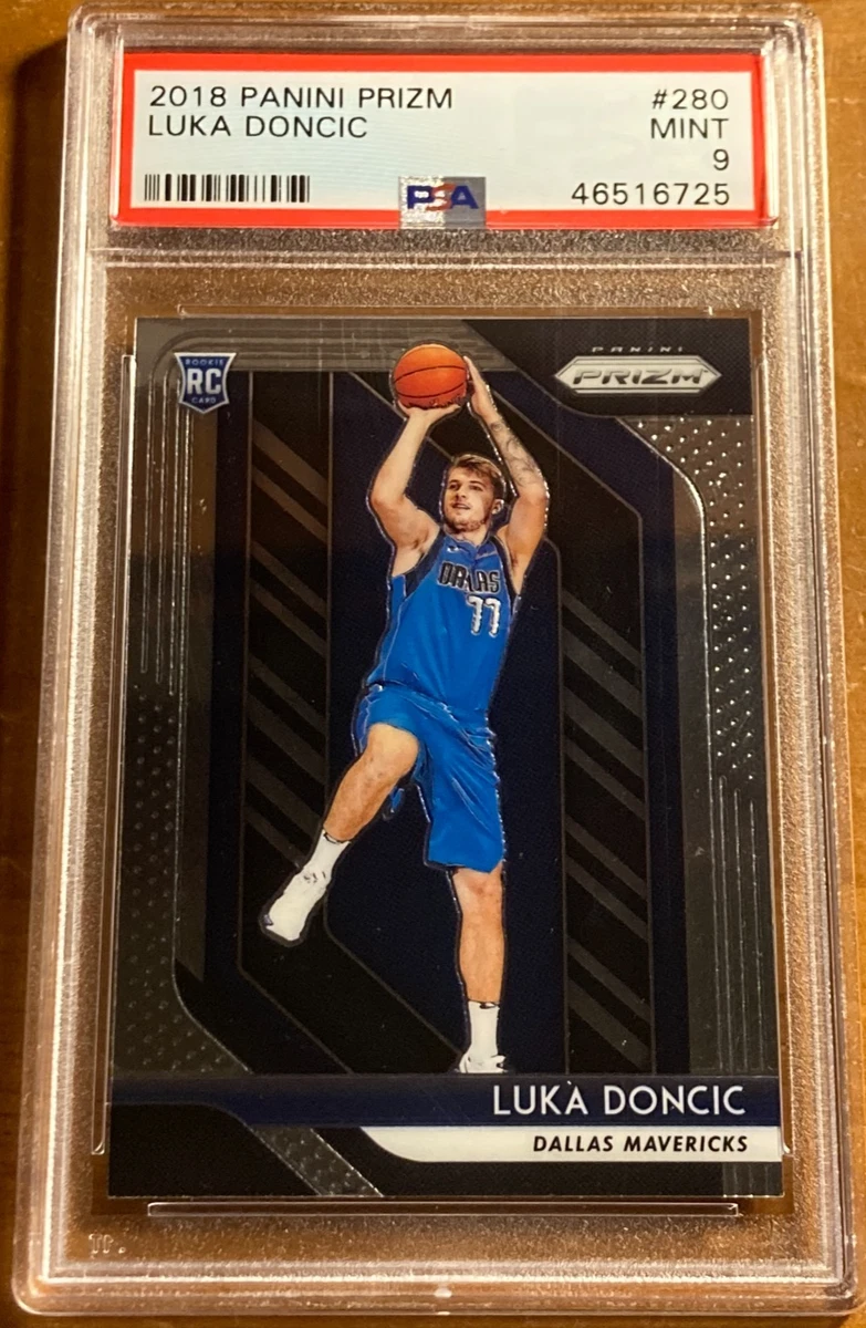 Luka Dončić 9 Graded Basketball Sports Trading Cards & Accessories