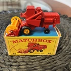 Vintage Matchbox Lesney No.65 Combine Harvester w/ Box Made in England