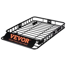 Roof Rack Cargo Basket 200 LBS Capacity 46"x36"x4.5" for SUV Truck Cars