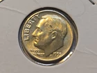 1955-D Denver United States Roosevelt Dime 10C Ten Cents Coin