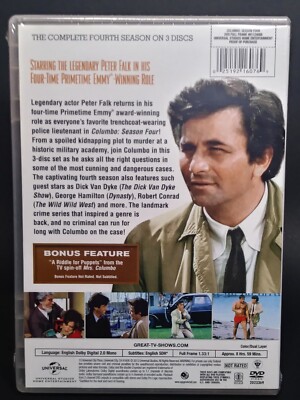 洋画・外国映画 Columbo: Season Four/ [DVD] Columbo: Season Four (DVD, 1974) for sale online | eBay