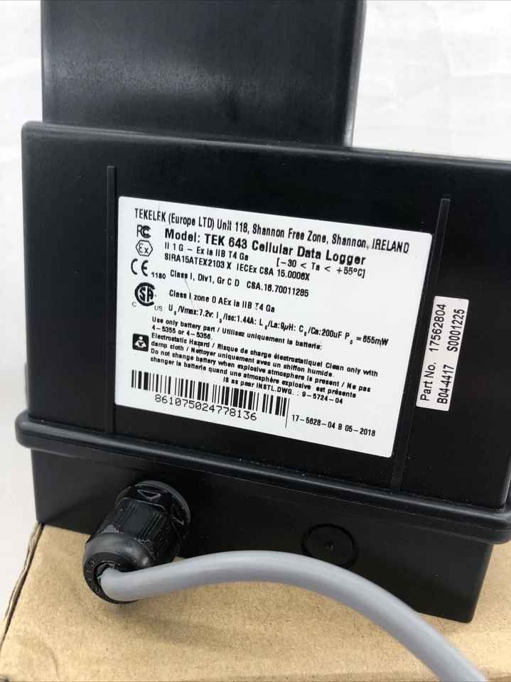 Tekelek TEK 643 Cellular Data Logger - Fuel Tank Monitor - Image 3 of 4